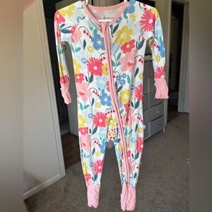 Little Sleepies Floral Zippy